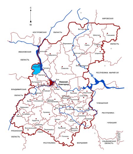 Город Чкаловск Нижегородской области и его городской округ